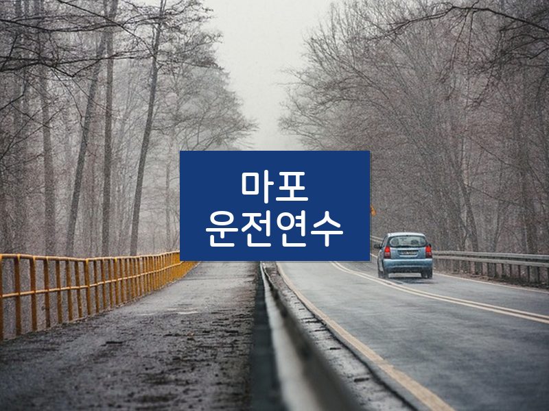 마포운전연수 후기