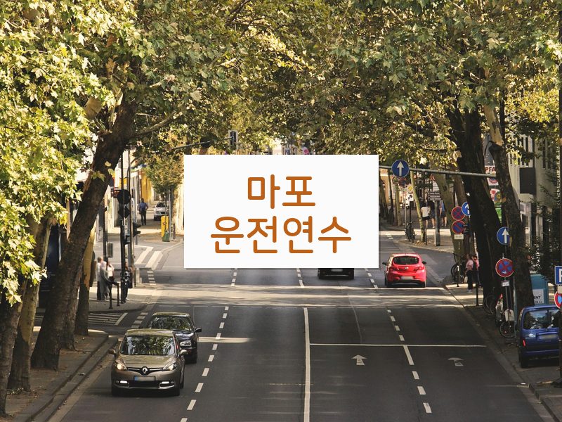 마포운전연수 후기