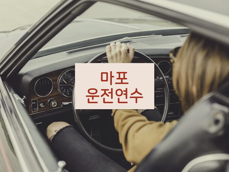 마포운전연수 후기