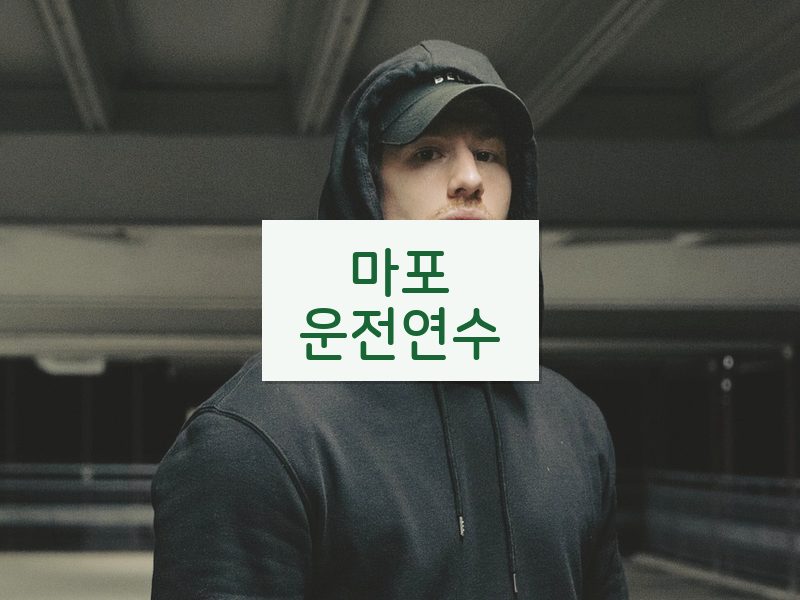 마포운전연수 후기