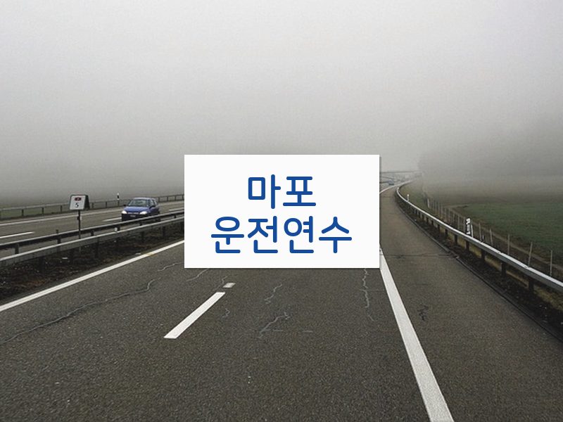 마포운전연수 후기