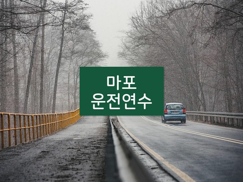 마포운전연수 후기