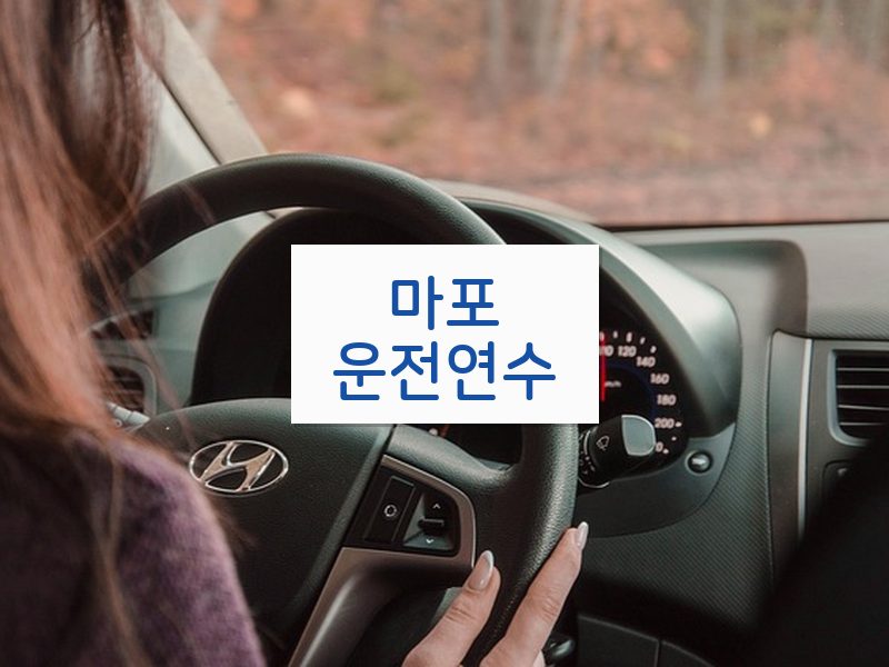 마포운전연수 후기