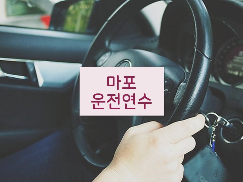 마포운전연수 후기