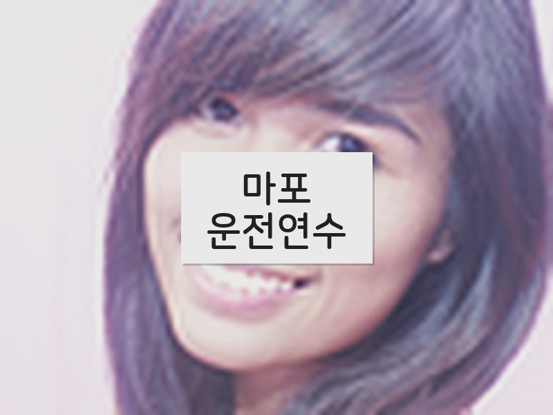 마포운전연수 후기