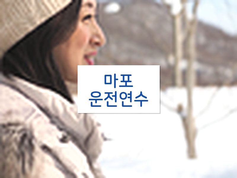 마포운전연수 후기