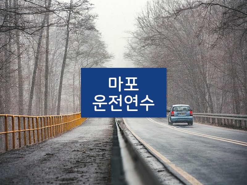 마포운전연수 후기