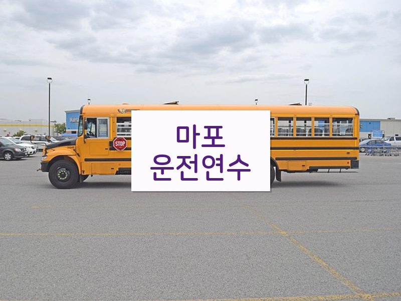 마포운전연수 후기