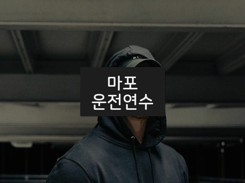 마포운전연수 후기