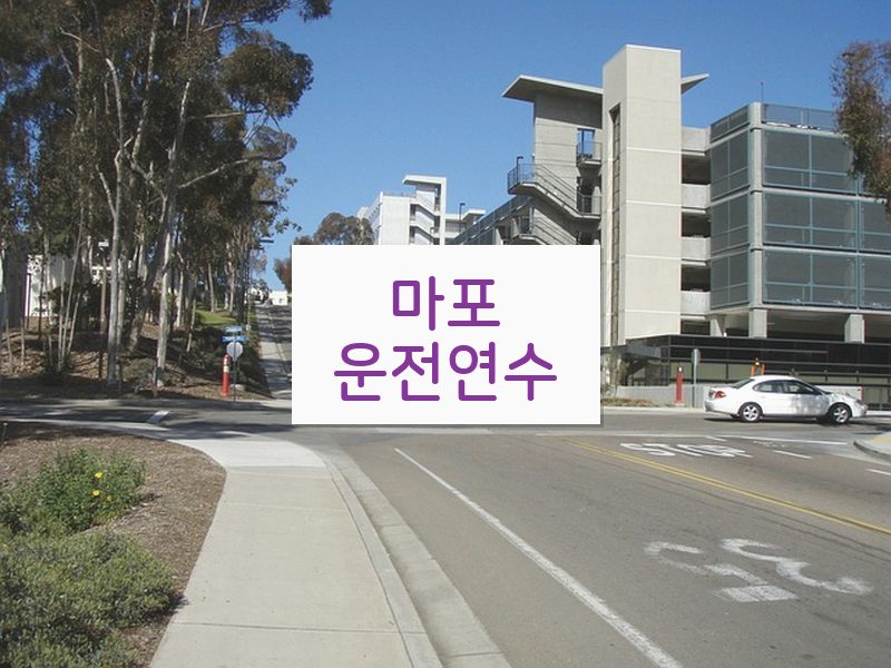 마포운전연수 후기