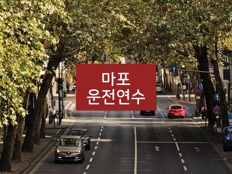 마포운전연수 후기