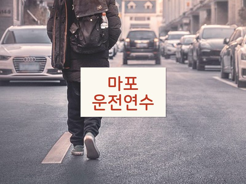 마포운전연수 후기