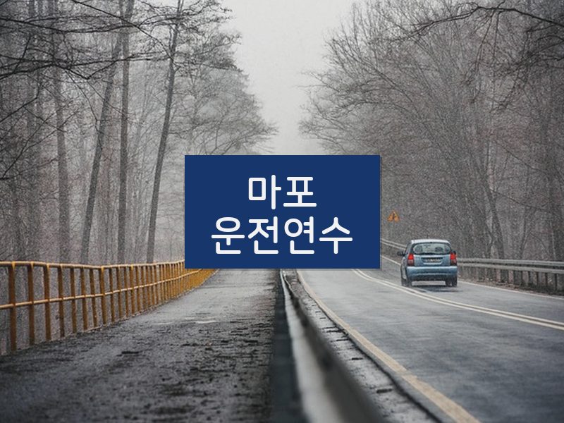 마포운전연수 후기